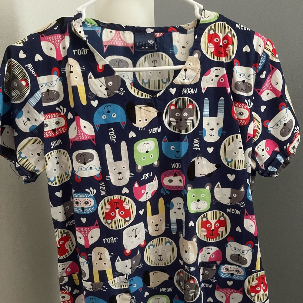 exclusive collection of nursing scrubs.